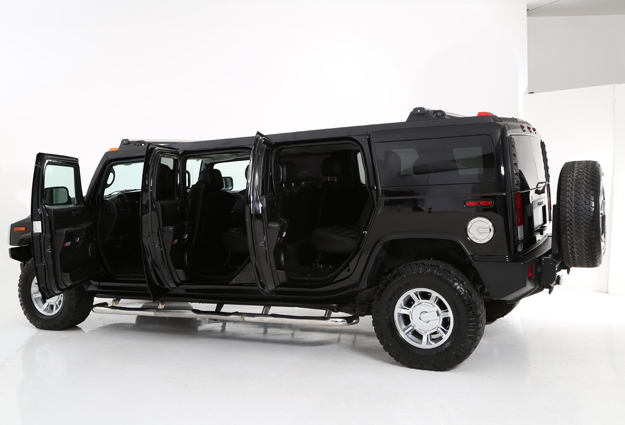 H2 DJ Edition 6 Door Hummer Conversion - Big Limos